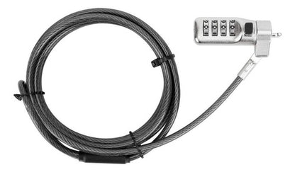 Targus Candado De Combinación Para Laptops, 2 Metros, Negro