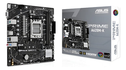 Tarjeta Madre Asus Microatx Prime A620m-k Am5 A620 96gb Ddr5