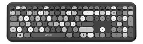 Kit De Teclado Y Mouse Acteck Creator Chic Colors Mk475 Usb