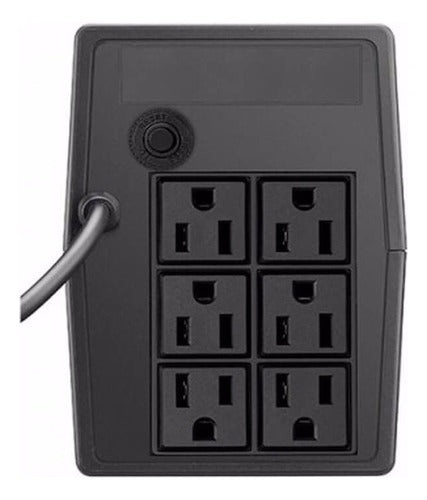 No Break Jheta Neo 750 Línea Interactiva, 375w, 750va 6 Cont