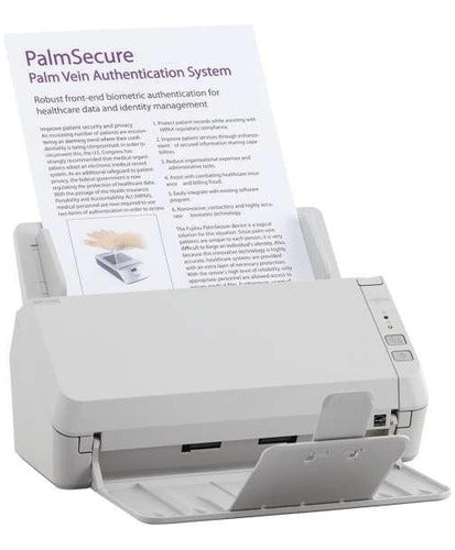 Escáner Usb Fujitsu Sp1130n A4 De 600 Dpi Y 30 Ppm Gris