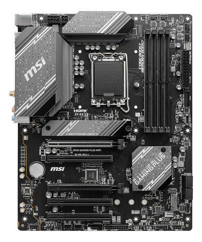 Tarjeta Madre Msi Atx B760 Gaming Plus Wifi 1700 B760 Ddr5