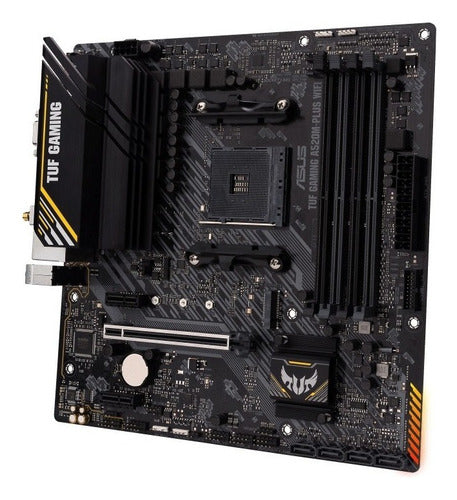 Tarjeta Madre Asus Micro Atx Tuf Gaming A520m-plus Wifi, Am4