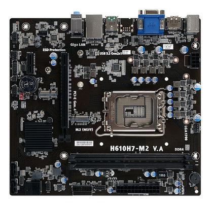 Tarjeta Madre Ecs Mini-atx H610h7-m2, S-1700 H610 64gb Ddr4