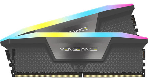 Kit Memoria Ram Corsair Vengeance Rgb Ddr5 5200mhz 32gb 2x16
