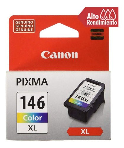 Cartucho Canon Cl 146 Xl Color 13ml, 300 Páginas 8276b001aa