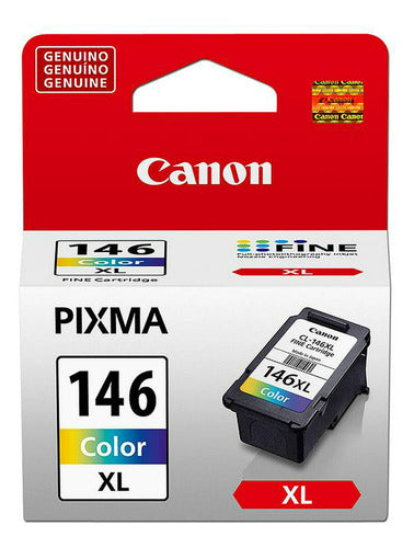 Cartucho Canon Cl 146 Xl Color 13ml, 300 Páginas 8276b001aa