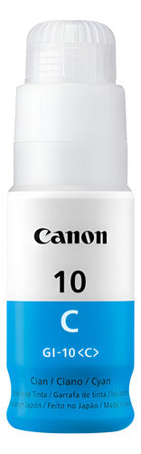 Botella Tinta Gi-190 C Para Pixma G1100 G2100 G3100 /v 70ml