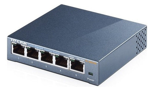 Switch Tp-link Gigabit Ethernet Tl-sg105 5 Puertos 10 Gbit/s