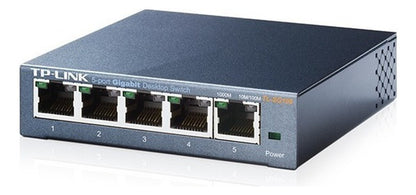 Switch Tp-link Gigabit Ethernet Tl-sg105 5 Puertos 10 Gbit/s