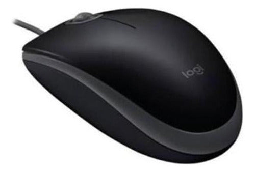 Mouse Logitech Óptico M110 Silent Alámbrico Usb 1000dpi Neg