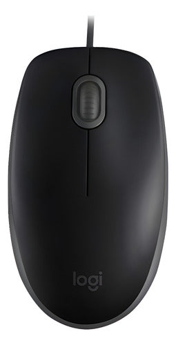 Mouse Logitech Óptico M110 Silent Alámbrico Usb 1000dpi Neg