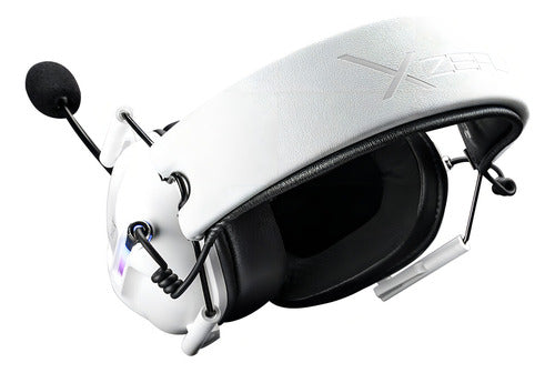 Xzeal Audífonos Gamer Micrófono Xz-7010 Alámbric 1.8m Blanco