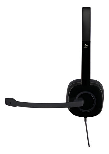 Logitech Audífonos Con Micrófono H151 Alámbrico 3.5mm Negro
