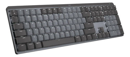 Teclado Logitech Mx Mechanical Inalámbrico Bluetooth Grafito Español