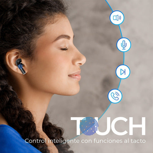 Audífonos Soundmates Bluetooth Contra Salpicadura 5hr De Uso