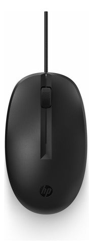 Mouse Hp Láser Hp 128, Alámbrico, Usb, 1200 Dpi, Negro