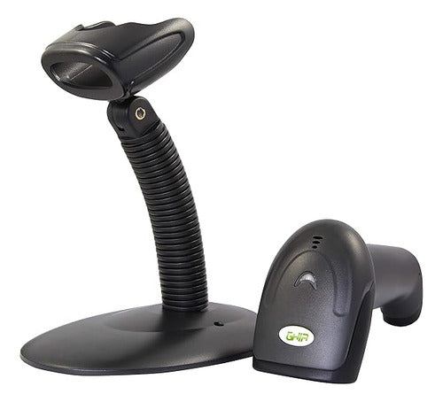 Ghia Lec-72 Lector De Código Barras Ccd 1d Cable Usb Y Base