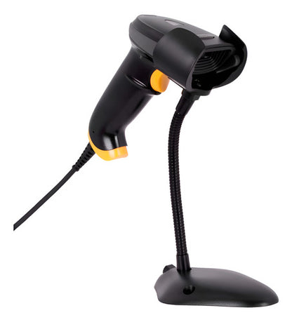 Techzone Tzbesc4 Lector Código Barras Led 1d/2d Base Cable