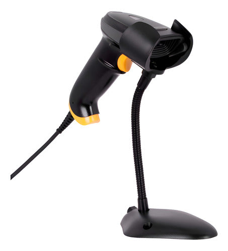 Techzone Tzbesc4 Lector Código Barras Led 1d/2d Base Cable