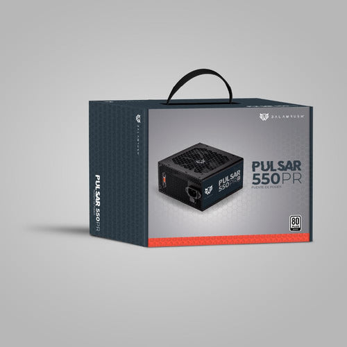Fuente De Poder Balam Rush Pulsar 550pr 80 Plus White 550w