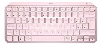 Teclado Logitech Mx Keys Mini Bluetooth Rosa Español Rf Wire