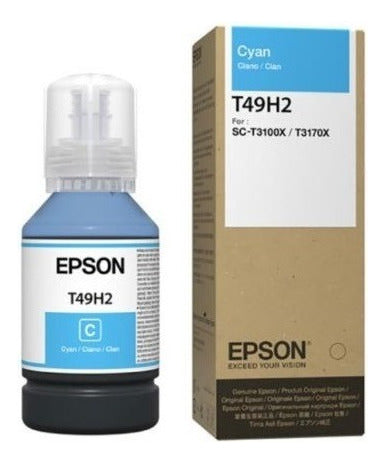 Tanque De Tinta Epson T49h Cian,140ml T49h200 Original