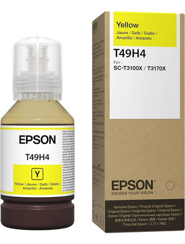 Tanque De Tinta Epson T49h Amarillo,140ml T49h400 Original