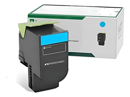 Tóner Lexmark 78c4xc0 Extra Alto Rendimiento Cian, 5000 Pág