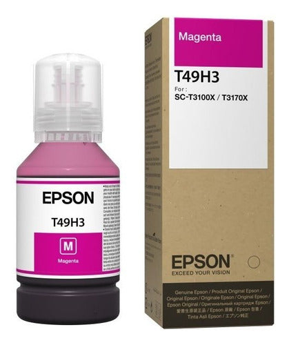 Tanque De Tinta Epson T49h Magenta,140ml T49h300 Original
