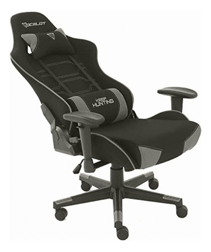 Ocelot Gaming Silla Gamer Ost-black Mist 150kg, Negro/gris