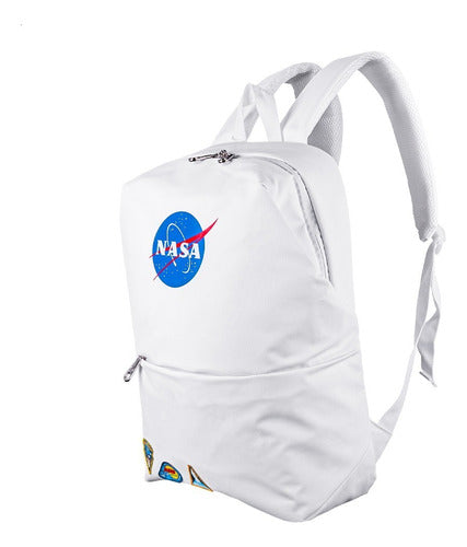 Techzone Mochila De Nylon Nsb22320-2 Laptop 15.6  Blanco