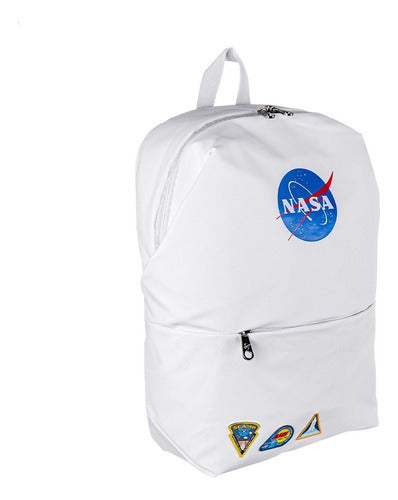 Techzone Mochila De Nylon Nsb22320-2 Laptop 15.6  Blanco