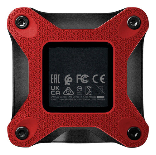 Ssd Externo Adata Sd620, 1tb, Usb 3.2, Rojo Sd620-1tcrd
