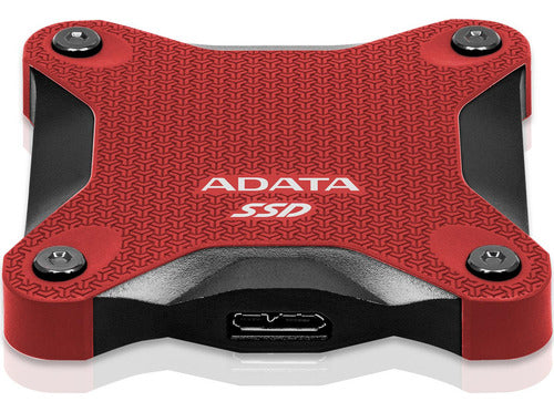 Ssd Externo Adata Sd620, 1tb, Usb 3.2, Rojo Sd620-1tcrd
