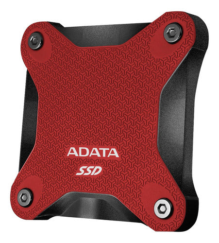 Ssd Externo Adata Sd620, 1tb, Usb 3.2, Rojo Sd620-1tcrd