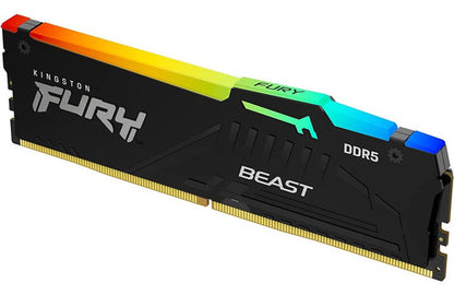Memoria Ram Kingston Fury Beast Rgb Ddr5, 5600mhz, 16gb Xmp
