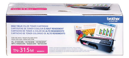 Tóner Brother Tn-315m Magenta, 3500 Páginas