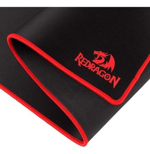 Mousepad Gamer Redragon Susaku, 30 X 80cm, 3mm, Negro/rojo