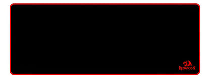 Mousepad Gamer Redragon Susaku, 30 X 80cm, 3mm, Negro/rojo