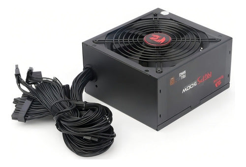 Fuente De Poder Redragon Rpgs Gc-ps001 500w Negra 100v/240v