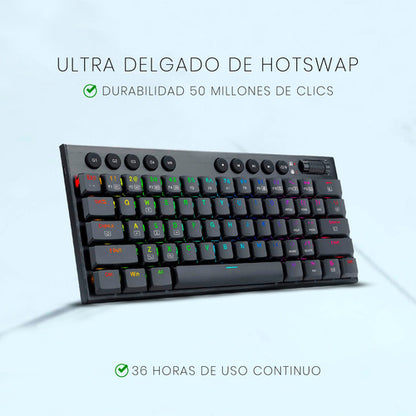Teclado Mecanico Redragon Horus Mini K632-pro 60% Wireless