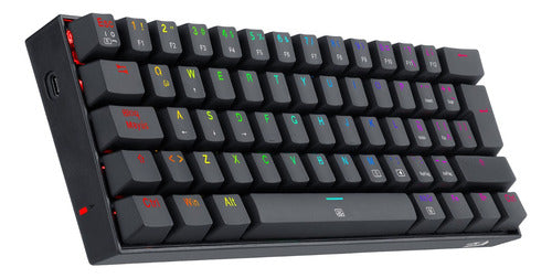 Teclado Mecánico Gamer Redragon Dragonborn K630-rgb Red Swit
