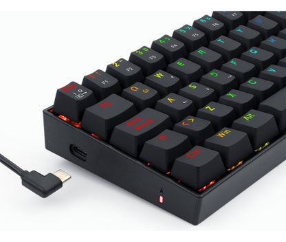 Teclado Mecánico Gamer Redragon Dragonborn K630-rgb Red Swit