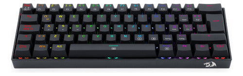 Teclado Mecánico Gamer Redragon Dragonborn K630-rgb Red Swit