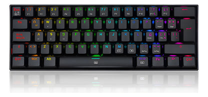 Teclado Mecánico Gamer Redragon Dragonborn K630-rgb Red Swit