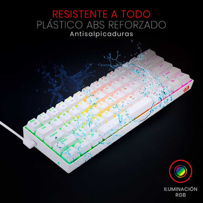 Teclado Mécanico 60% Redragon Dragonborn K630rgb Red Switch