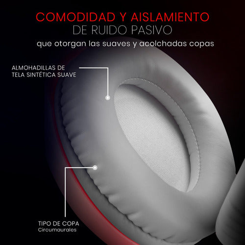 Redragon Audífonos Gamer Hylas Rgb Alámbrico 2 M Usb-a Rosa