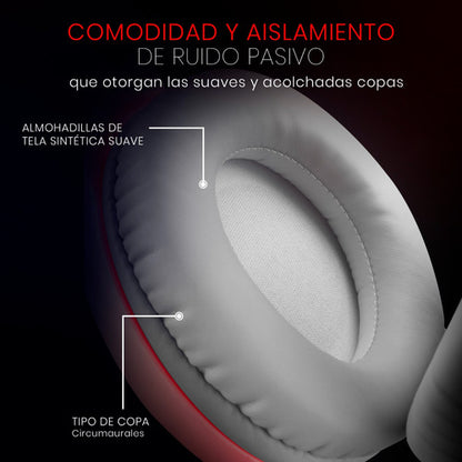 Redragon Audífonos Gamer Hylas Rgb Alámbrico 2 M Usb-a Rosa