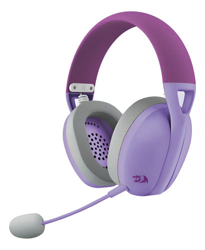 Audífonos Gamer Redragon H848 Ire Pro Inalámbrico, Morado